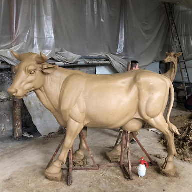 Cow Sculpture