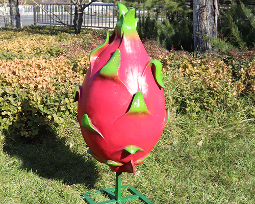 Dragon fruit statue