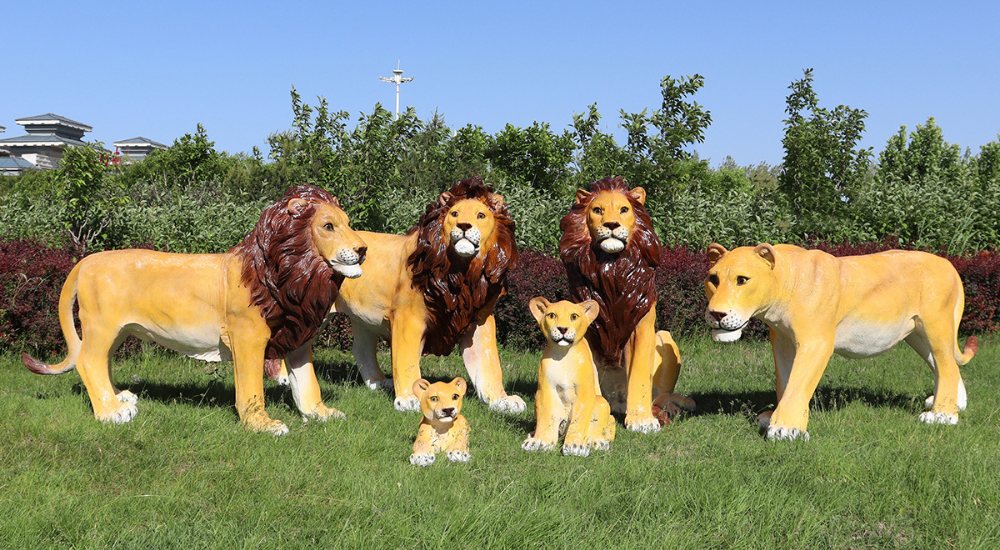 153Simulation fiberglass lion sculptures combination(2)954c2dc42_副本.jpg