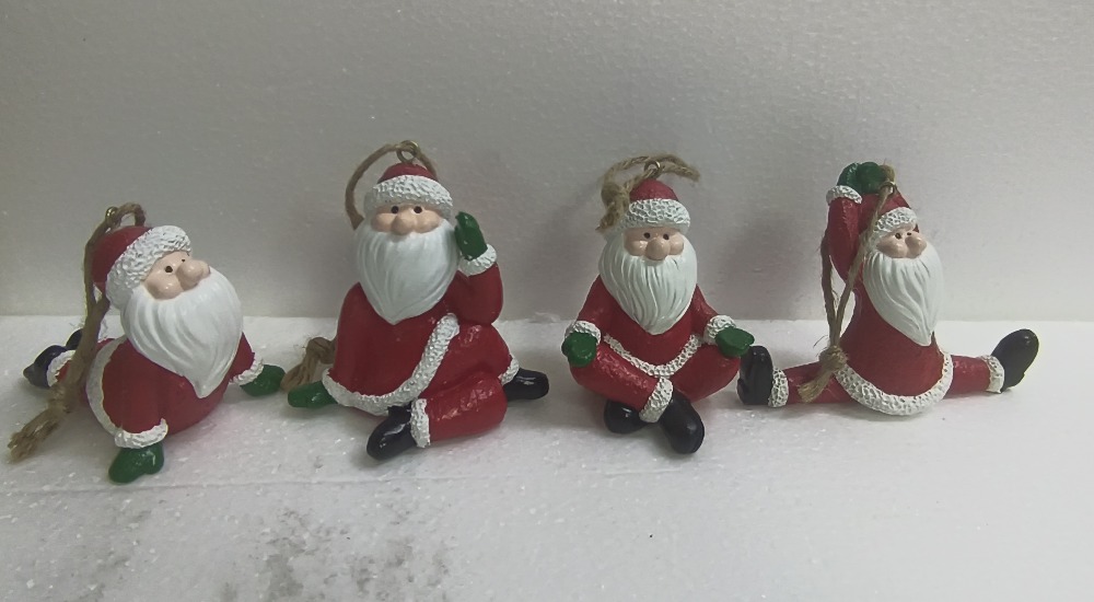 Christmas character sculpture desktop crafts decoration combination(2)