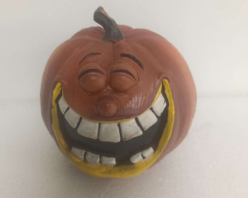 Spooky Halloween Resin Pumpkin Decorations