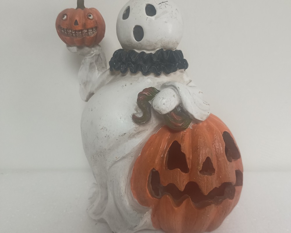 Spooky Halloween Resin Pumpkin Decorations