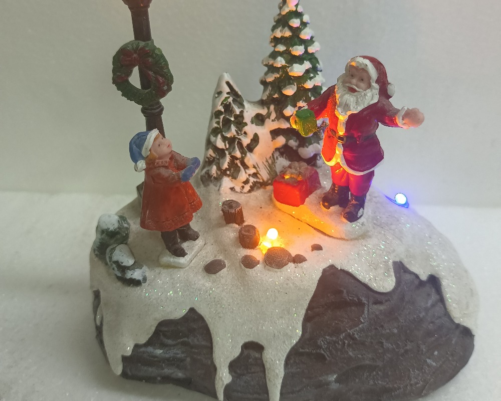 Christmas Character Sculpture Desktop Crafts Decoration