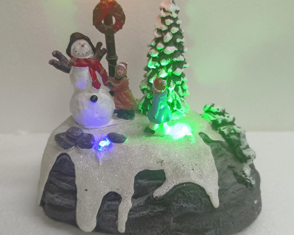 Christmas Character Sculpture Desktop Crafts Decoration