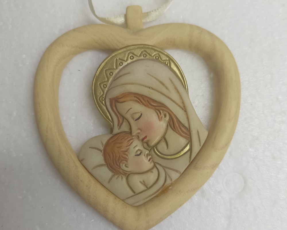 Christmas Resin Family Figure Statue Pendant Decoration