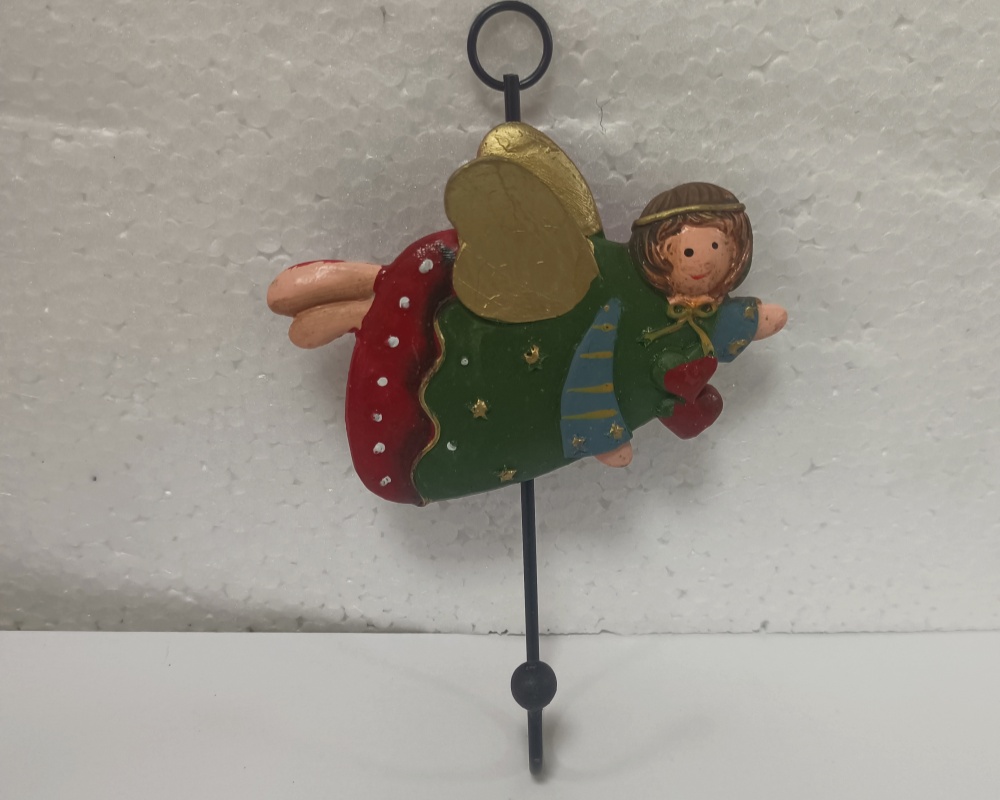 Christmas Furniture Decoration Creative Cute Angel Girl Resin Hook