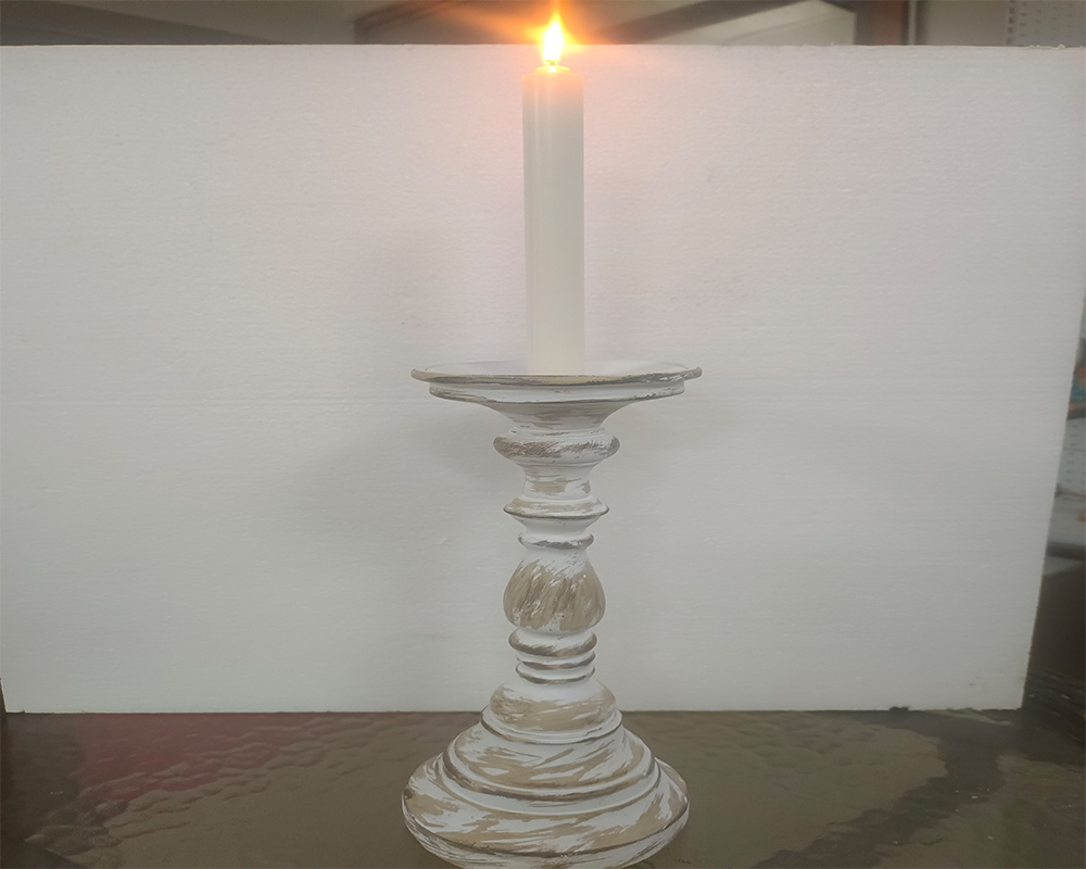 Christmas Nordic Style Resin Candlesticks Home Decoration