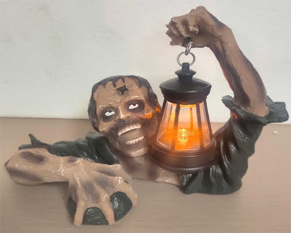 Halloween Decoration Skull Ghost Glowing Lanterns