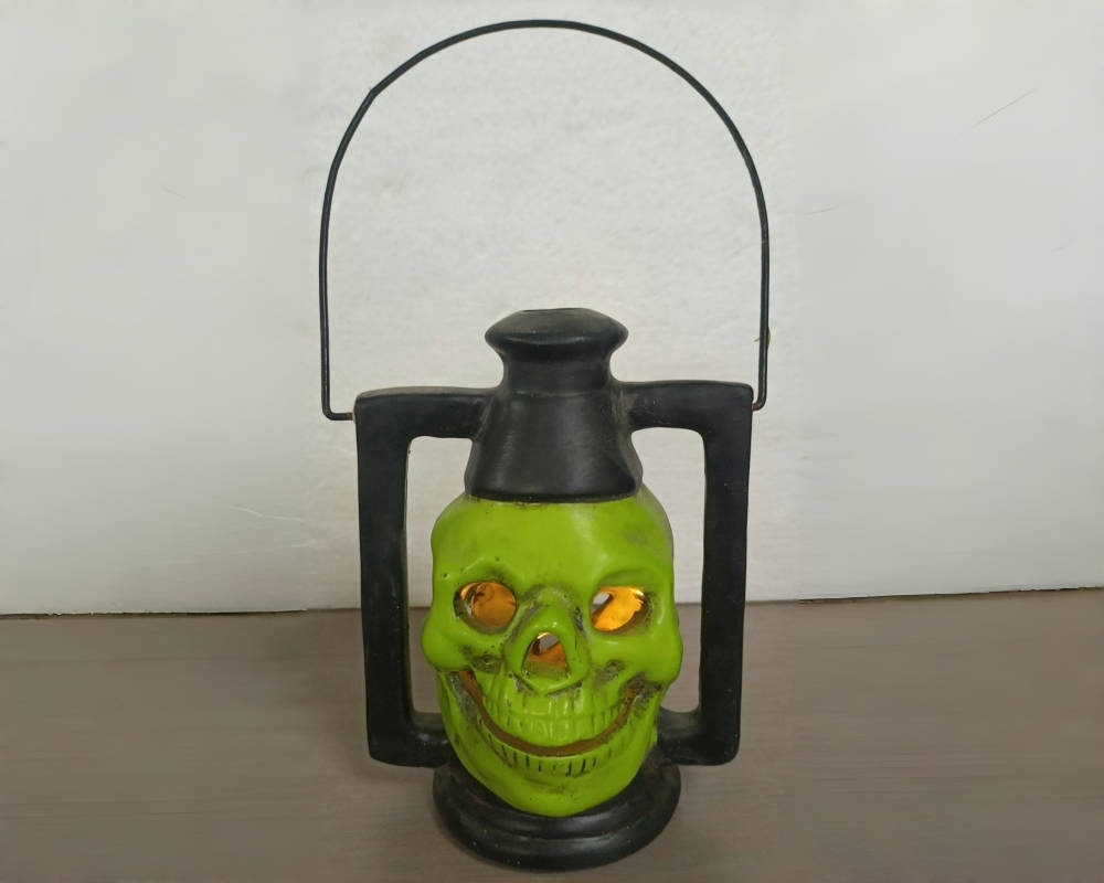 Halloween Decoration Skull Ghost Glowing Lanterns