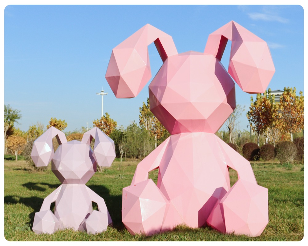 Rabbit Sculptures for Decor & Display – From Tabletop to Public Art