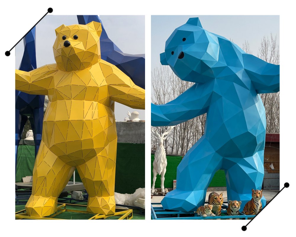 Geometric Animal Sculptures: Where Contemporary Design Meets Urban Imagination