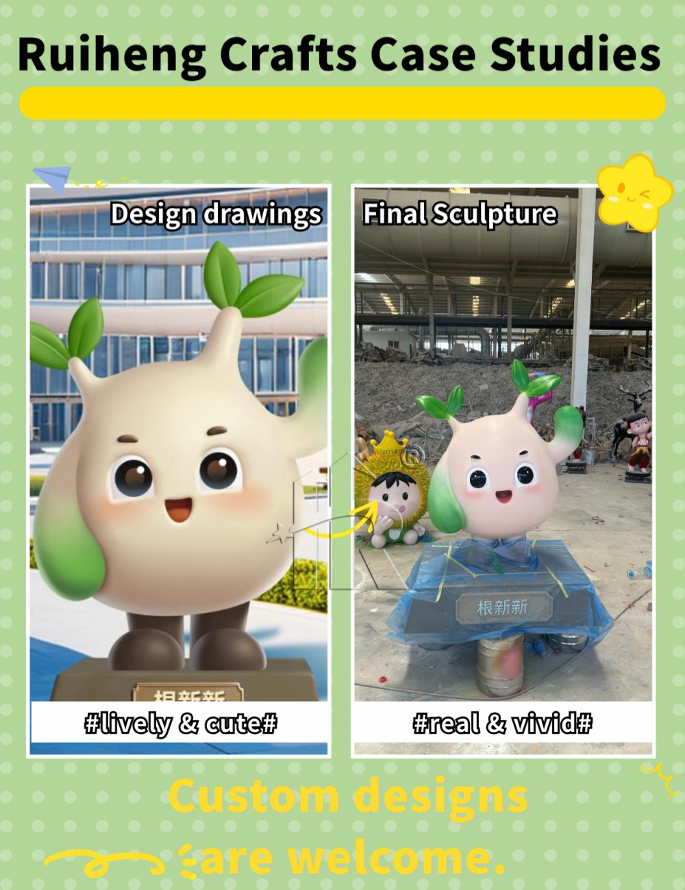 Comparison of 2D design drawings and finished products(1)