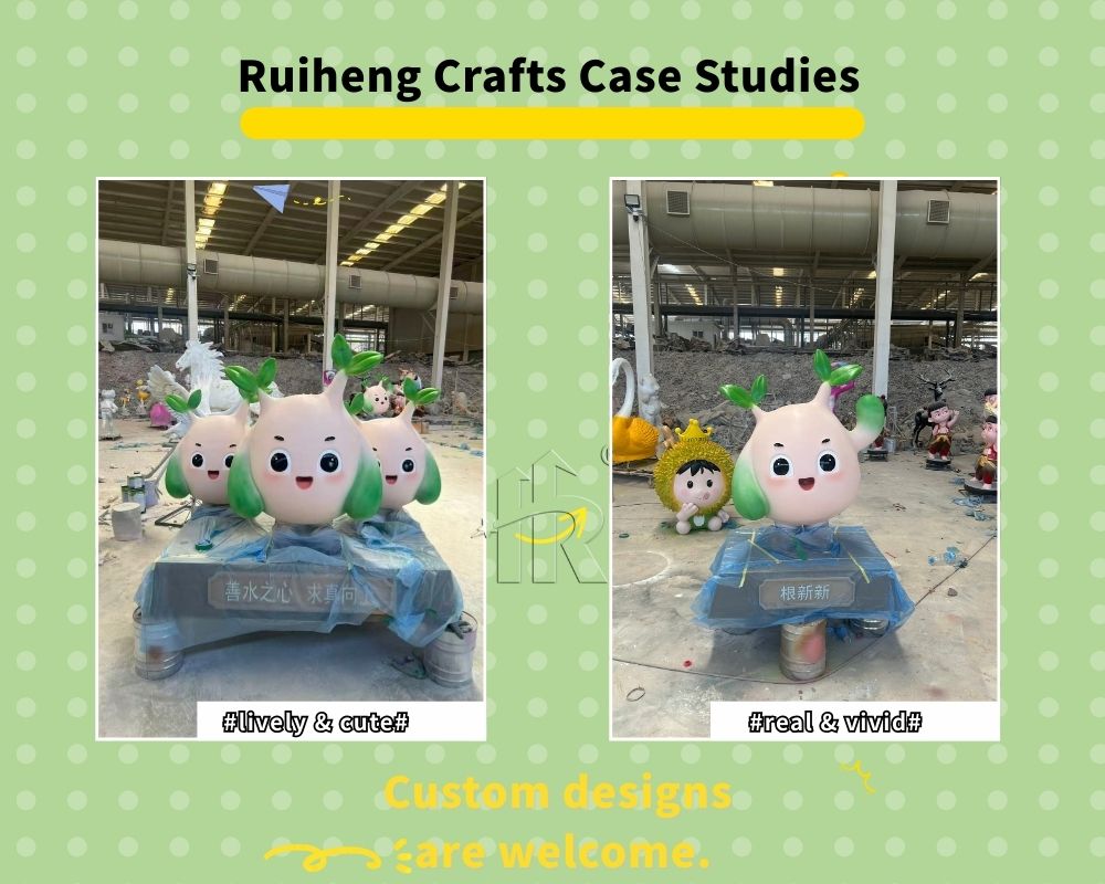Custom Fiberglass Mascot Sculpture Project for China School-Bringing Mascot to Life
