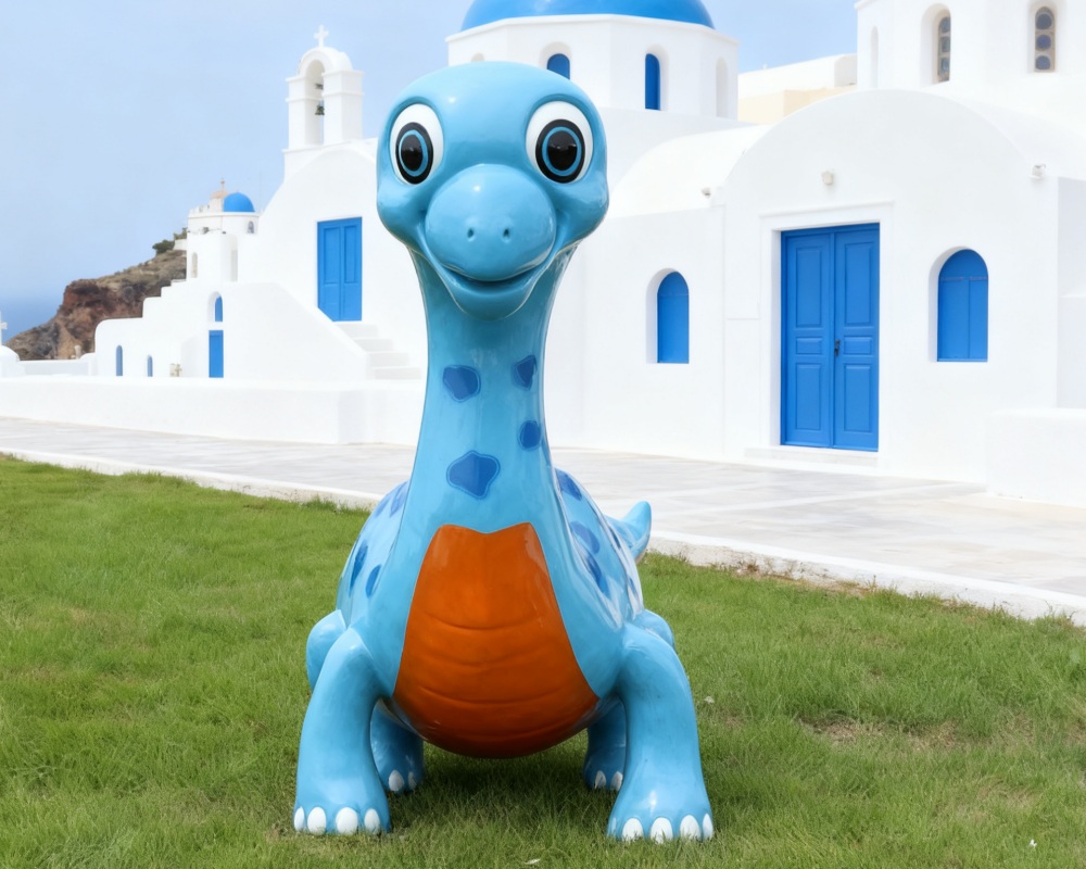 Blue Dinosaur Creative Park Animal Interactive Sculptures for Kids