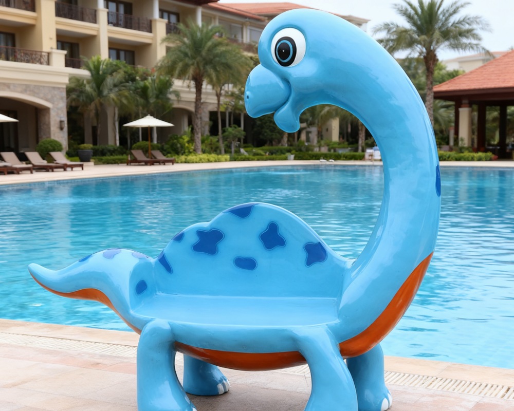Blue Dinosaur Creative Park Animal Interactive Sculptures for Kids