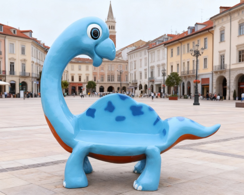 Blue Dinosaur Creative Park Animal Interactive Sculptures for Kids