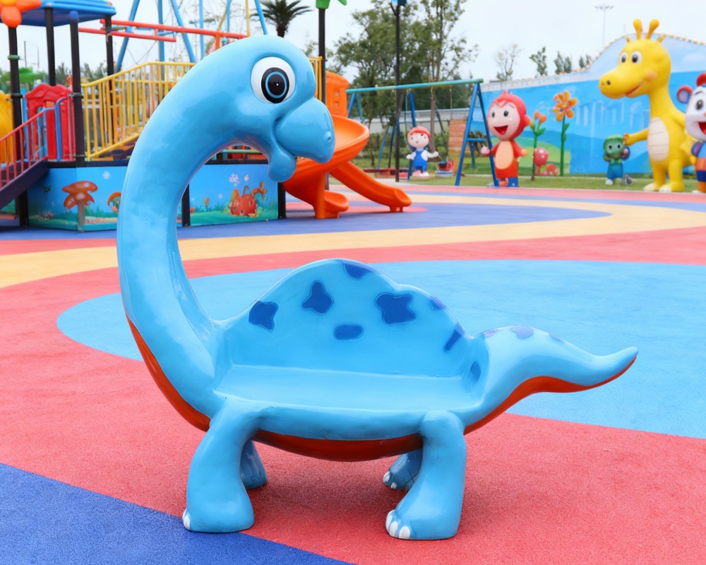 Blue Dinosaur Creative Park Animal Interactive Sculptures for Kids