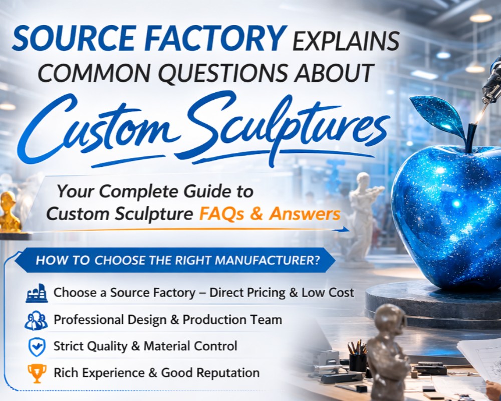يشرح Source Factory الأسئلة الشائعة حول المنحوتات المخصصة