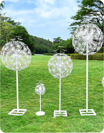 Dandelion Sculpture
