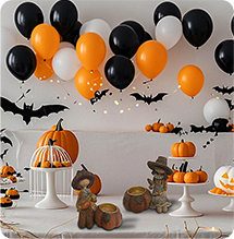 Halloween sculpture decorations