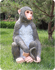Monkey statue