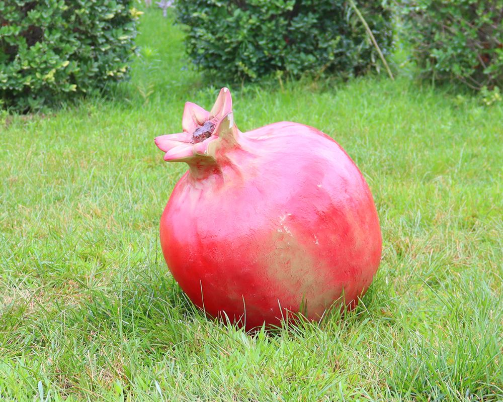 Имитация скульптур из граната из стекловолокна для яркого декора