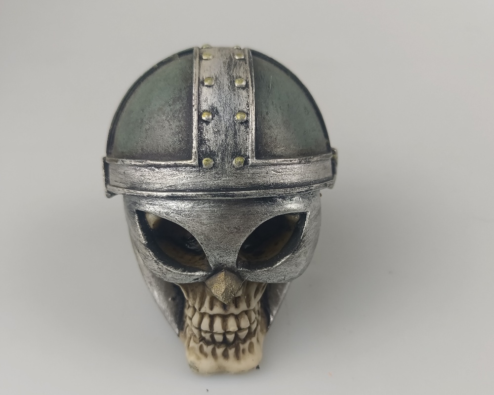 Décorations de crâne en résine d'Halloween pour la décoration intérieure