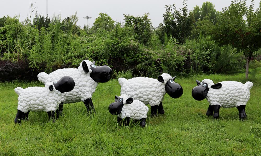 Le sculture di Shaun the Sheep Style