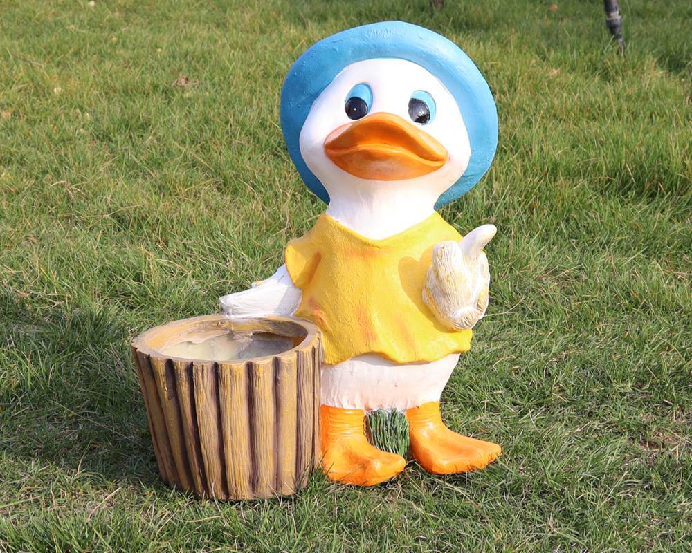 Factory Custom Ampie dimensioni grandi dimensioni cartone animato Animale in fibra di vetro di vetro di vetro