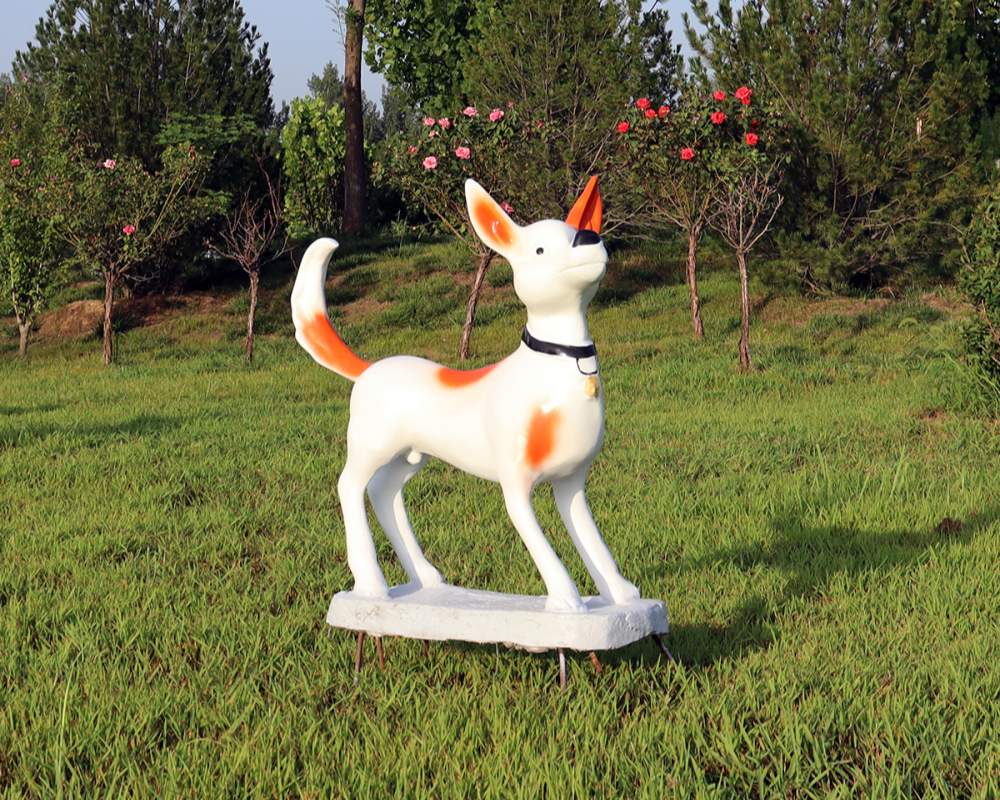 في الهواء الطلق مخصص الألياف الزجاجية شخصية كرتونية التذكارية بطل النحت الحلي