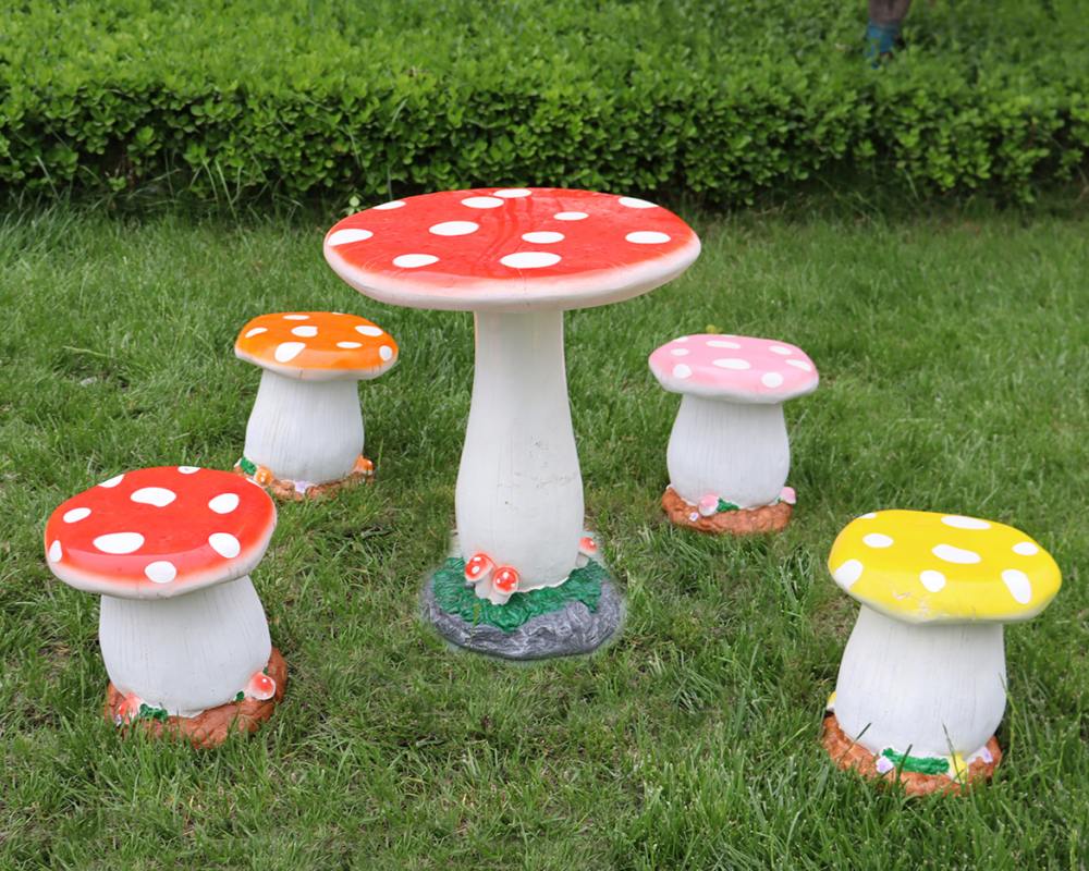 Décoration extérieure faite sur commande de place de centre commercial de parc de banc végétal de FRP