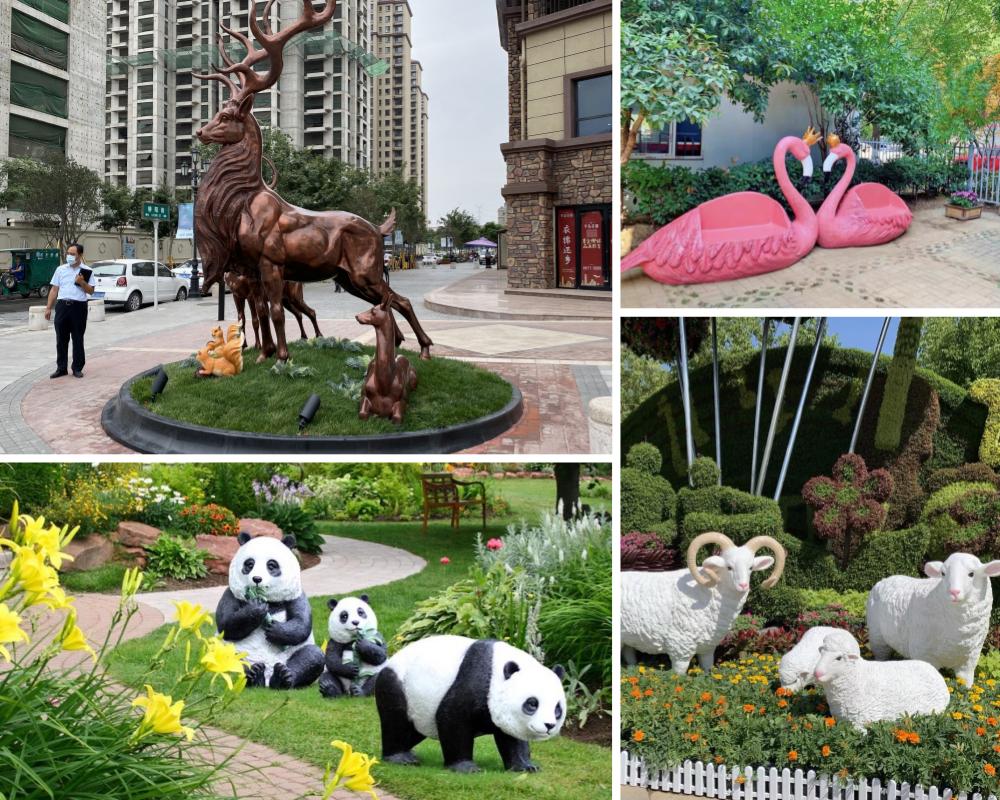 Ruiheng's animal sculpture project case