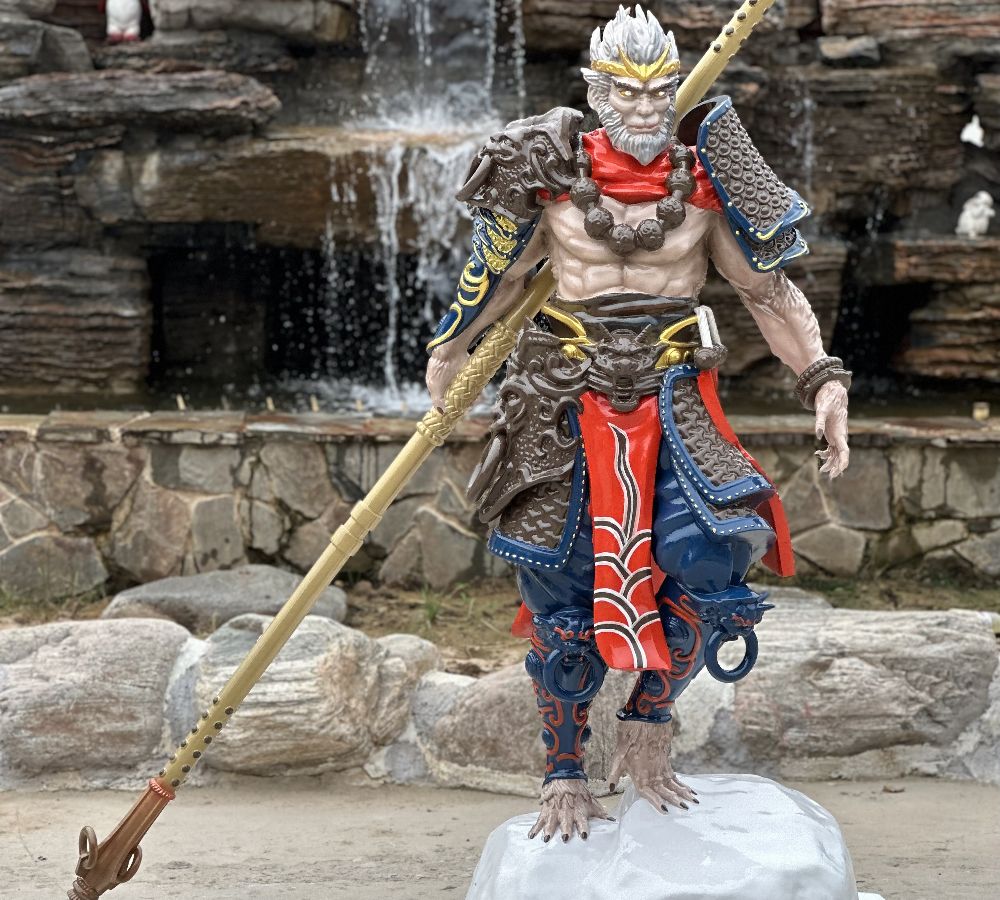 Black myth wukong statue