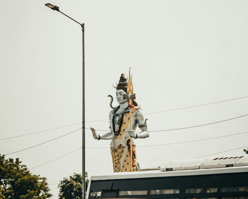 Large standing sculpture
