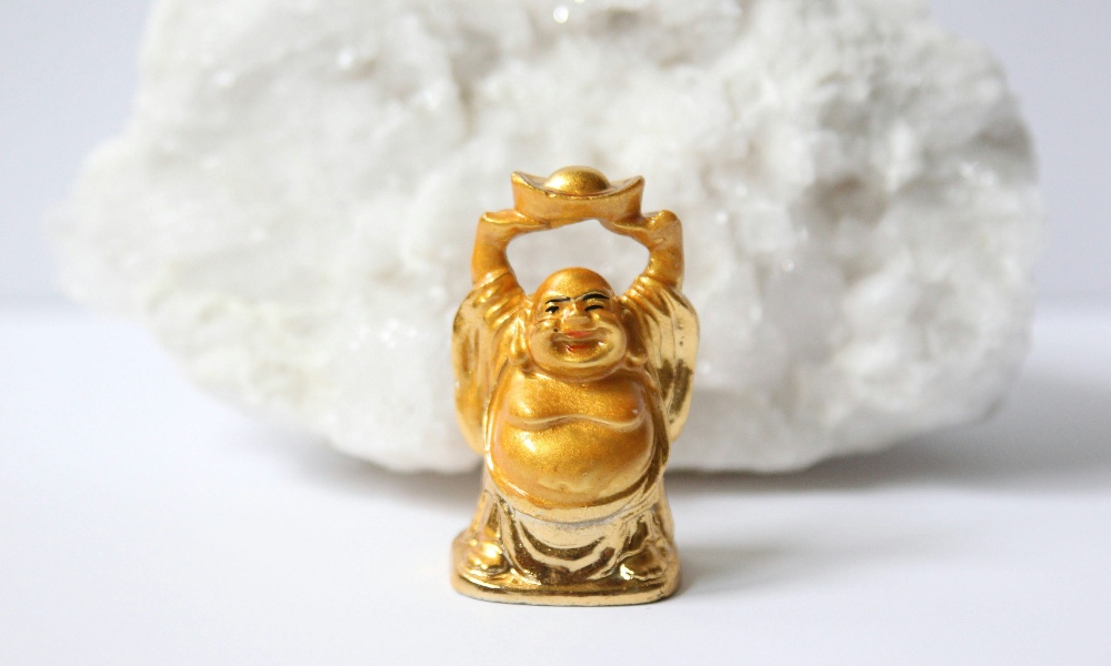 Indoor small resin Buddha statue