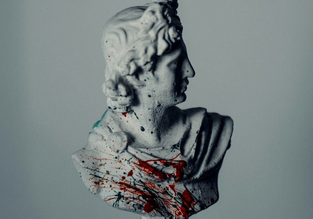 3D printed character statues