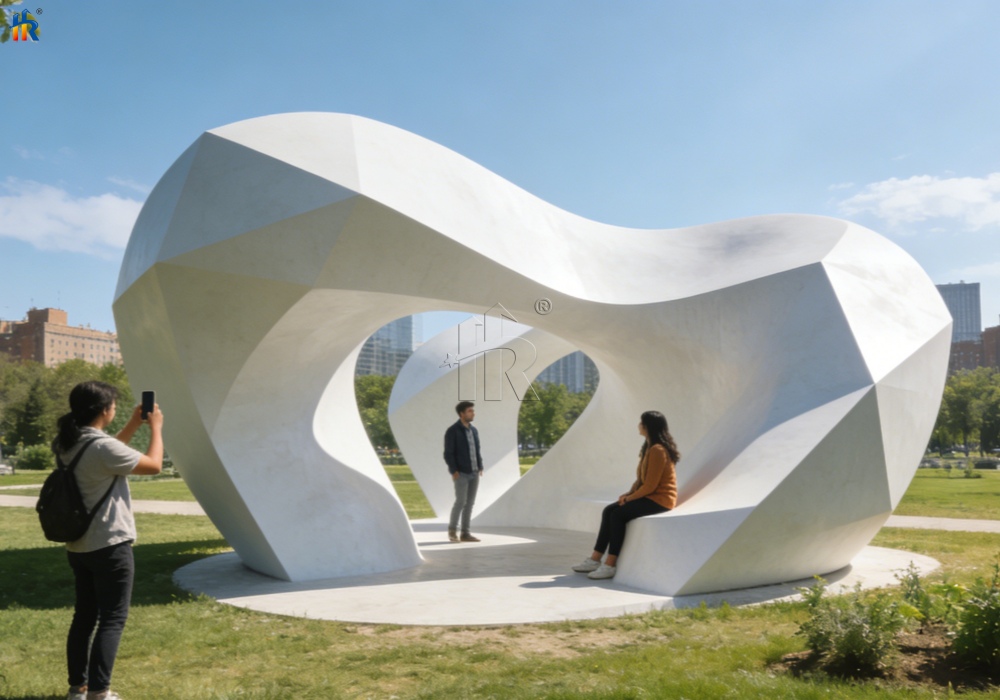 Escultura Interativa da Cidade para Exterior