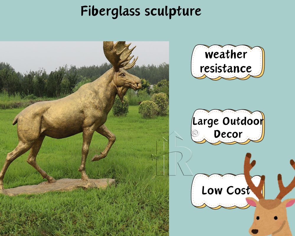 Характеристики скульптур из стекловолокна