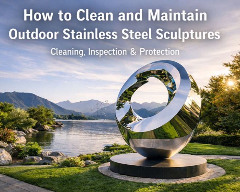 Comment nettoyer et entretenir les sculptures extérieures en acier inoxydable