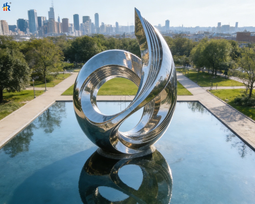 stainless steel sculpture