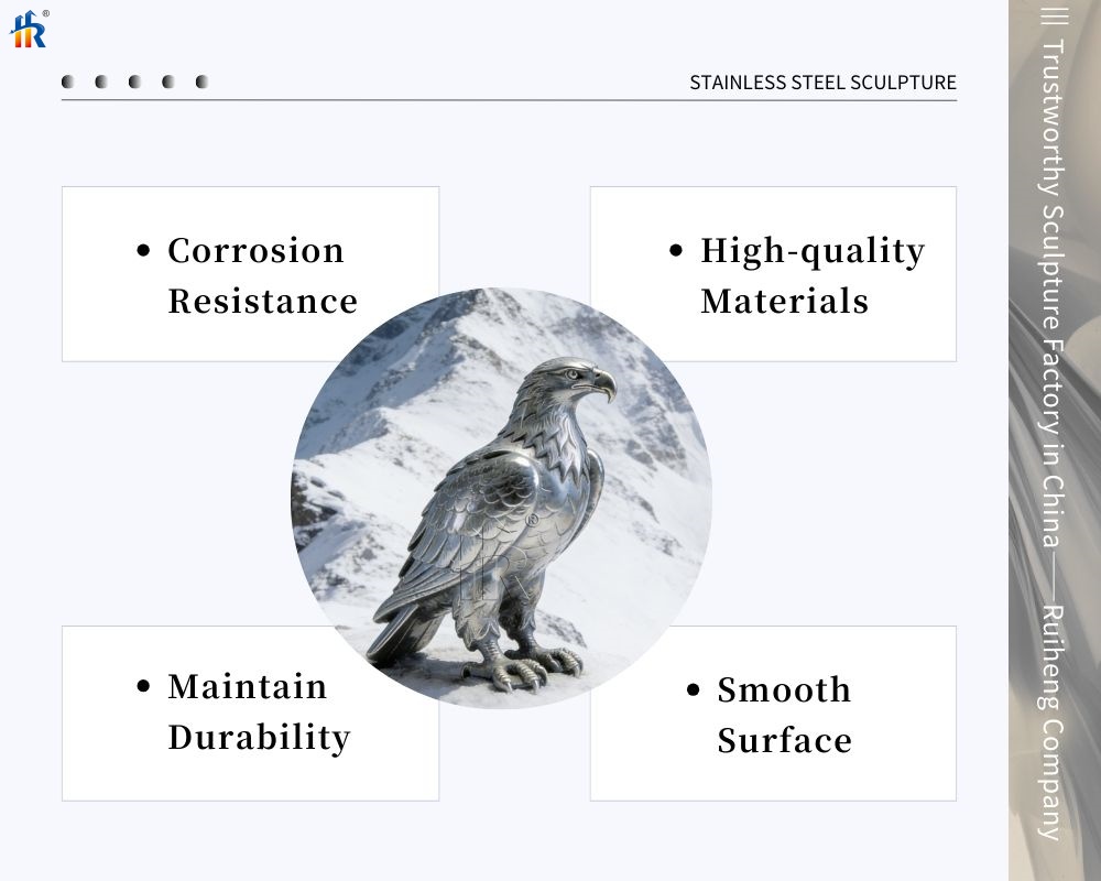 advantages of stainless steel sculpture