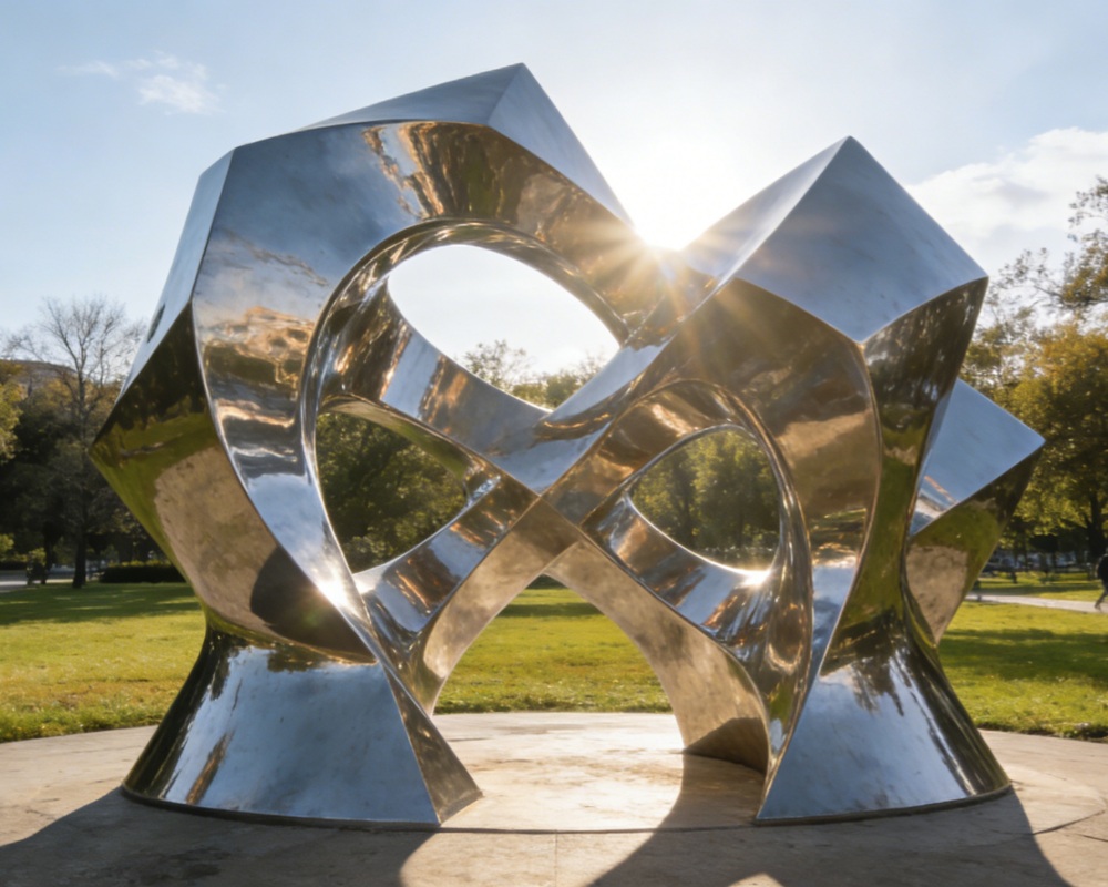 Four Reasons to Choose Stainless Steel Sculptures for Outdoor Decoration