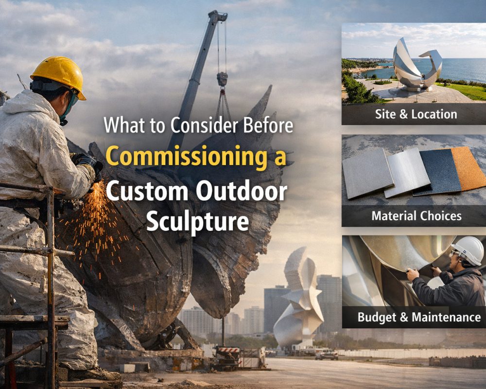 What to Consider Before Commissioning a Custom Outdoor Sculpture