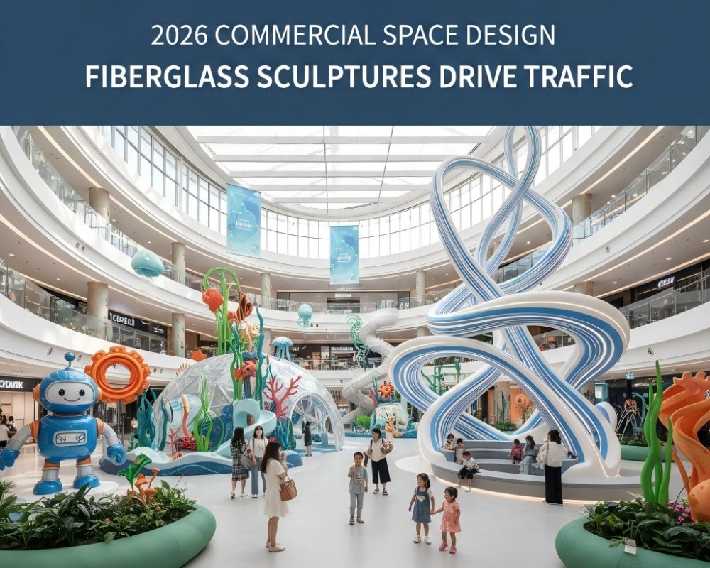2026 Commercial Space Design: How Fiberglass Sculptures Drive Traffic