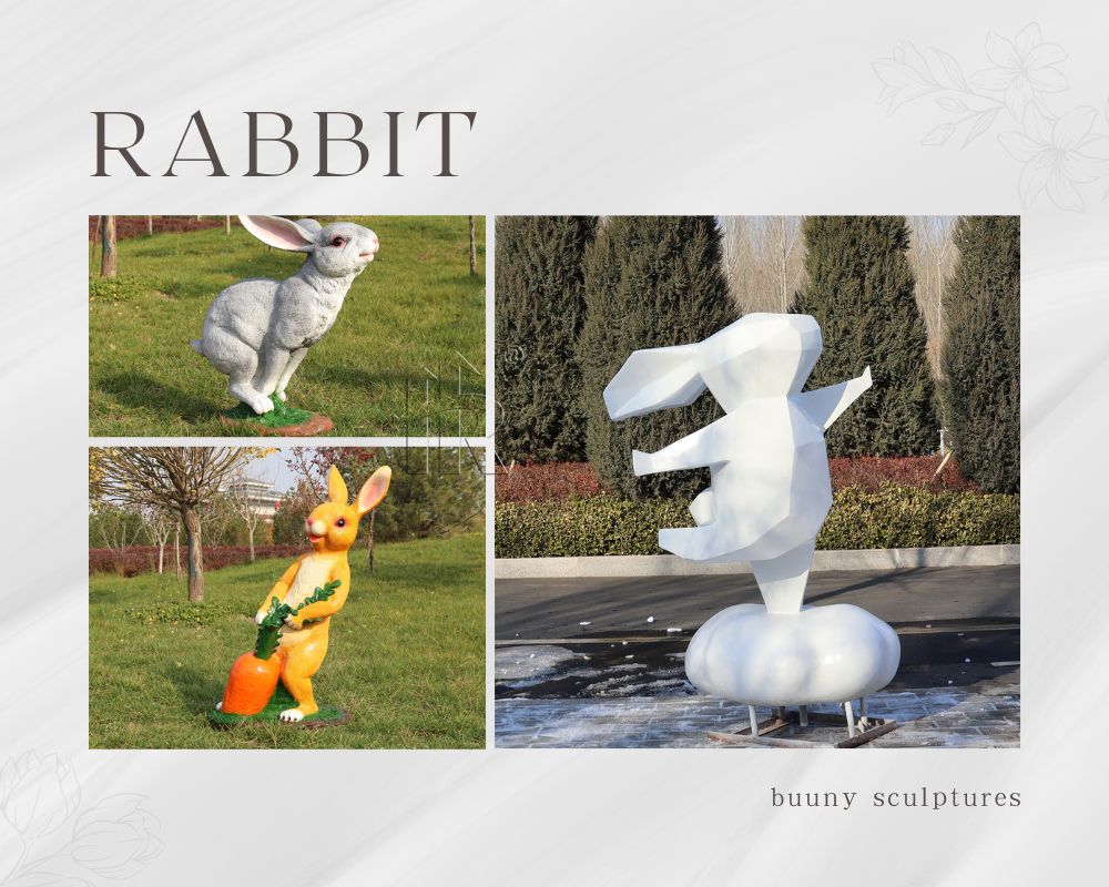 What Does a Rabbit Statue Symbolize? Why Many Peopele Custom Rabbit Statues?