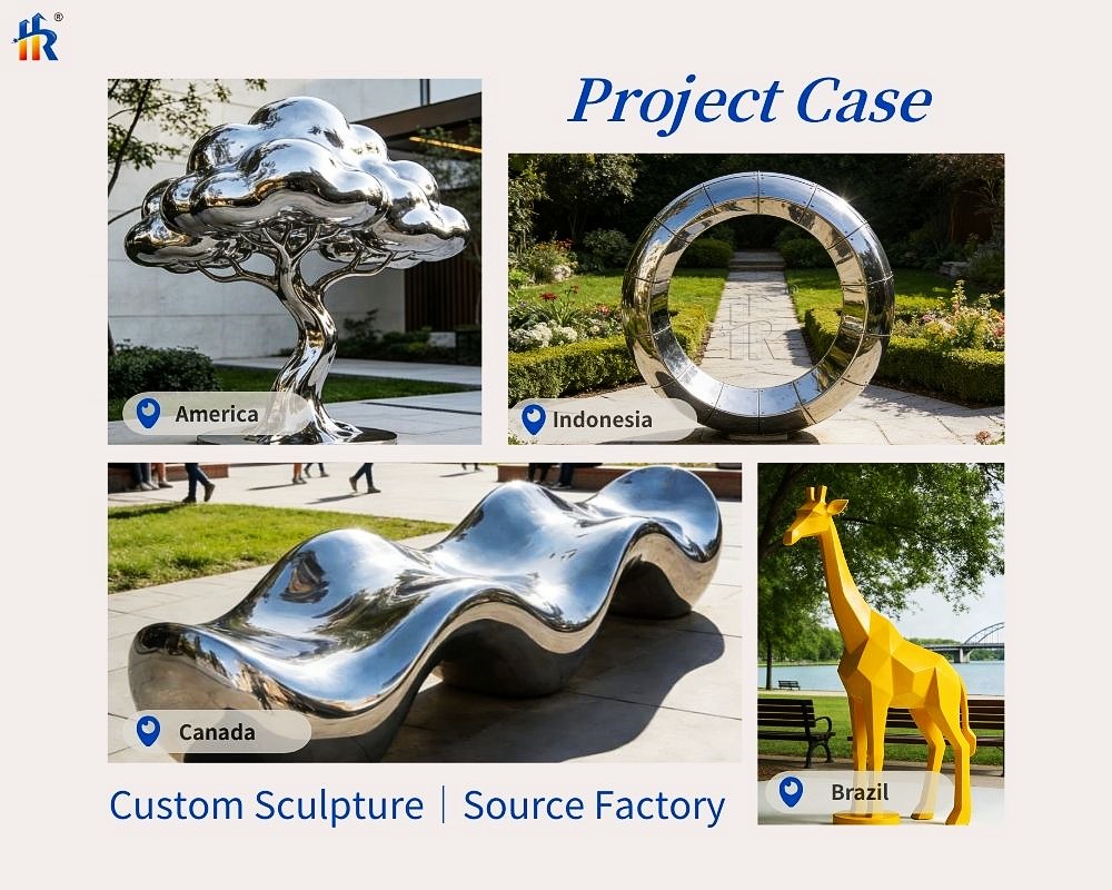 Sculpture projects undertaken by Ruiheng