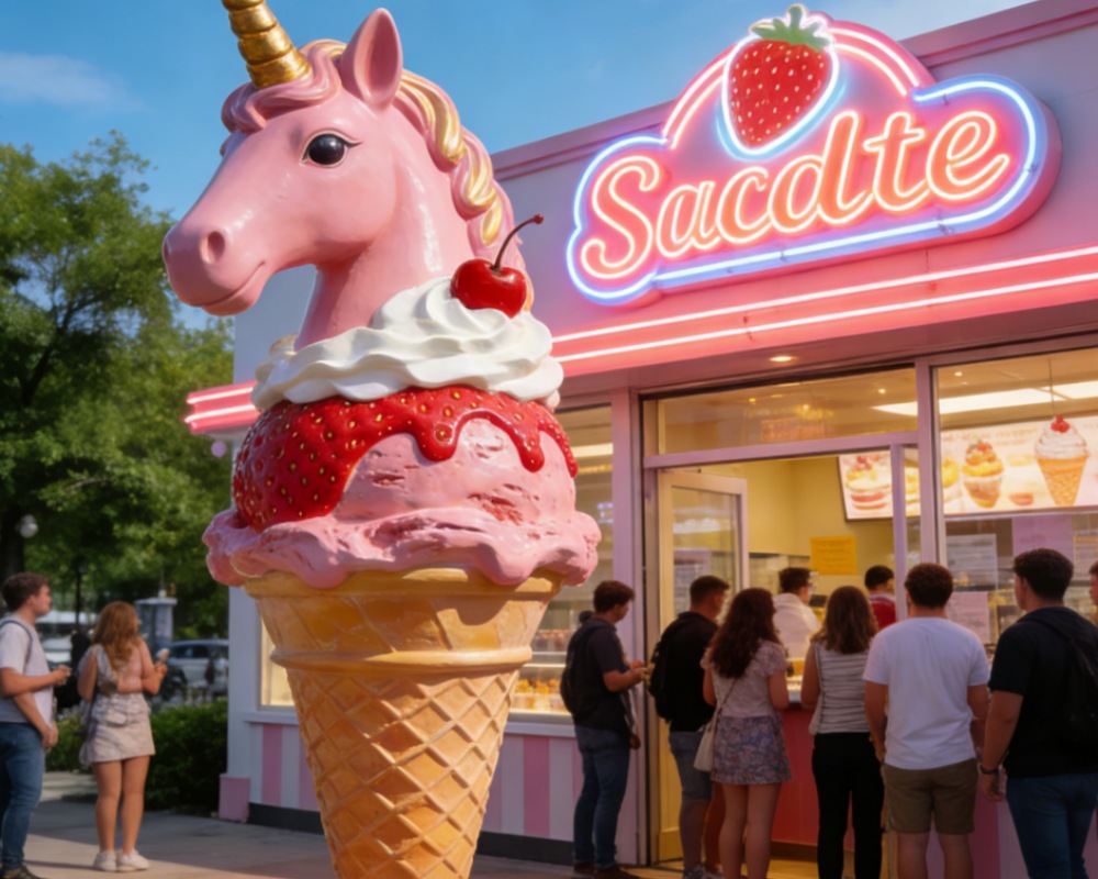 Why Fiberglass Sculptures Are Widely Used in Store Decoration？