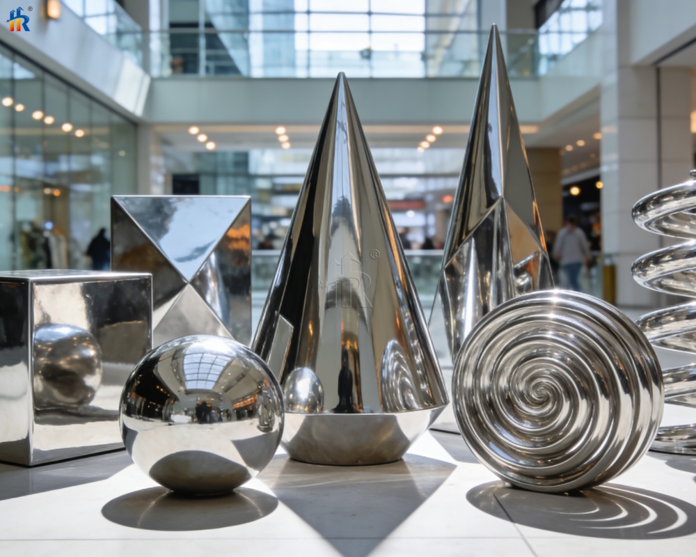 stainless steel sculptures