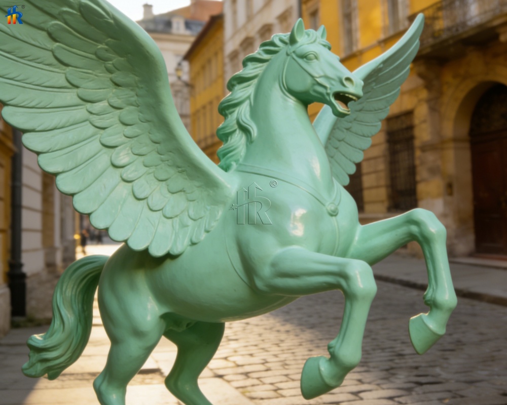 fiberglass horse sculpture