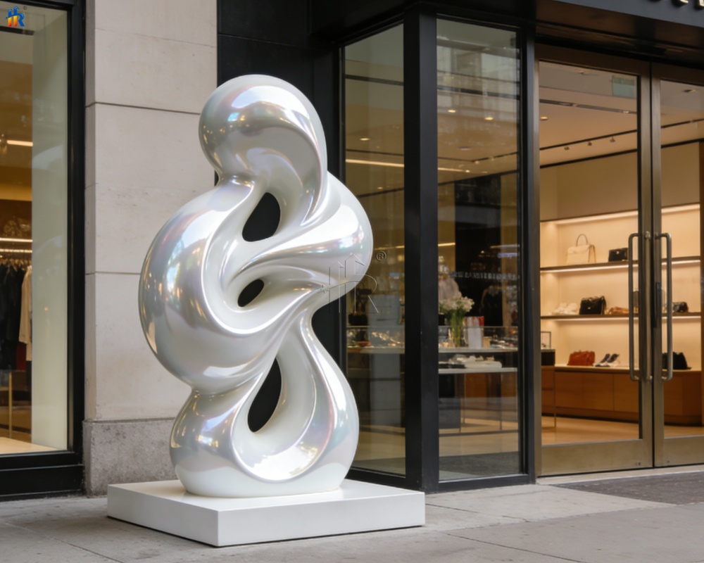 Giant fiberglass sculptures